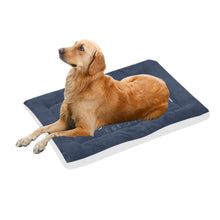 Load image into Gallery viewer, Loves The Ocean Navy LB Dog Bed 48" x 30"