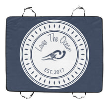 Load image into Gallery viewer, Loves The Ocean NavyPet Pad 55" x 43"