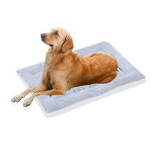 Load image into Gallery viewer, Loves The Ocean LB Navy Dog Bed 48" x 30"