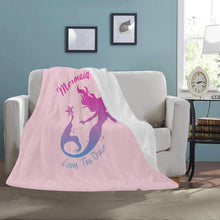 Load image into Gallery viewer, Loves The Ocean Mermaid Princess Ultra-Soft Micro Fleece Blanket 50" x 60"