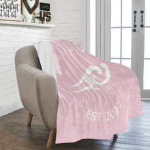 Load image into Gallery viewer, Loves The Ocean Rose Ultra-Soft Micro Fleece Blanket 50&quot; x 60&quot;