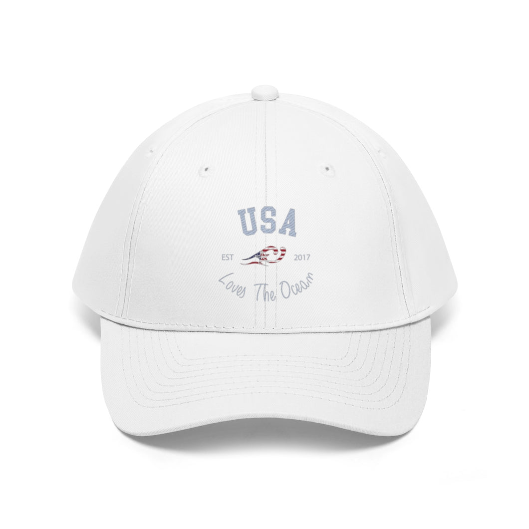 Loves The Ocean USA Limited Edition Unisex Twill Hat