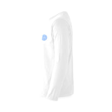 Load image into Gallery viewer, Loves The Ocean White Blue Long-Sleeve Shirt