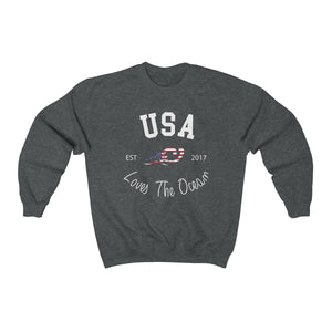 Loves The Ocean USA Limited Edition Unisex Crewneck Sweatshirt