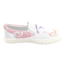 Load image into Gallery viewer, Loves The Ocean Mermaid Slip on Canvas Kids Shoes