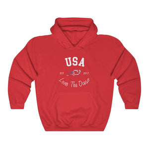 Loves The Ocean USA Limited Edition Unisex Hooded Sweatshirt