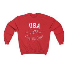 Load image into Gallery viewer, Loves The Ocean USA Limited Edition Unisex Crewneck Sweatshirt