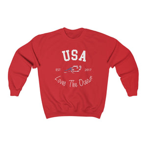 Loves The Ocean USA Limited Edition Unisex Crewneck Sweatshirt