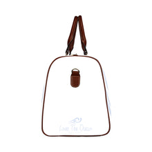 Load image into Gallery viewer, Loves The Ocean White LB Travel Bag