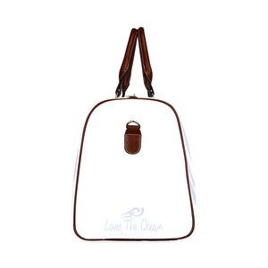 Loves The Ocean White LB Travel Bag