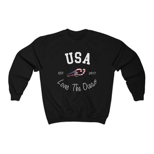 Loves The Ocean USA Limited Edition Unisex Crewneck Sweatshirt