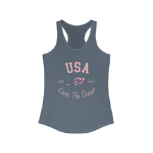 Load image into Gallery viewer, Loves The Ocean USA Limited Edition Women&#39;s Racerback Tank