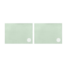 Load image into Gallery viewer, Loves The Ocean Mint Placemats 14&quot; x 19&quot; (Set of 2)