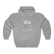 Load image into Gallery viewer, Loves The Ocean USA Limited Edition Unisex Hooded Sweatshirt