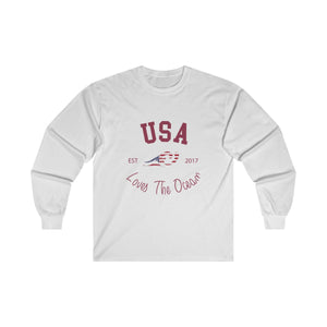 Loves The Ocean USA Limited Edition Unisex Long Sleeve Tee