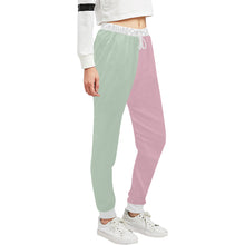 Load image into Gallery viewer, Loves The Ocean Mint Rose Unisex Casual Sweatpants