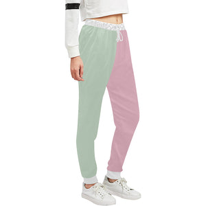 Loves The Ocean Mint Rose Unisex Casual Sweatpants