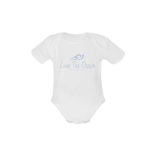 Loves The Ocean White LB Onsie