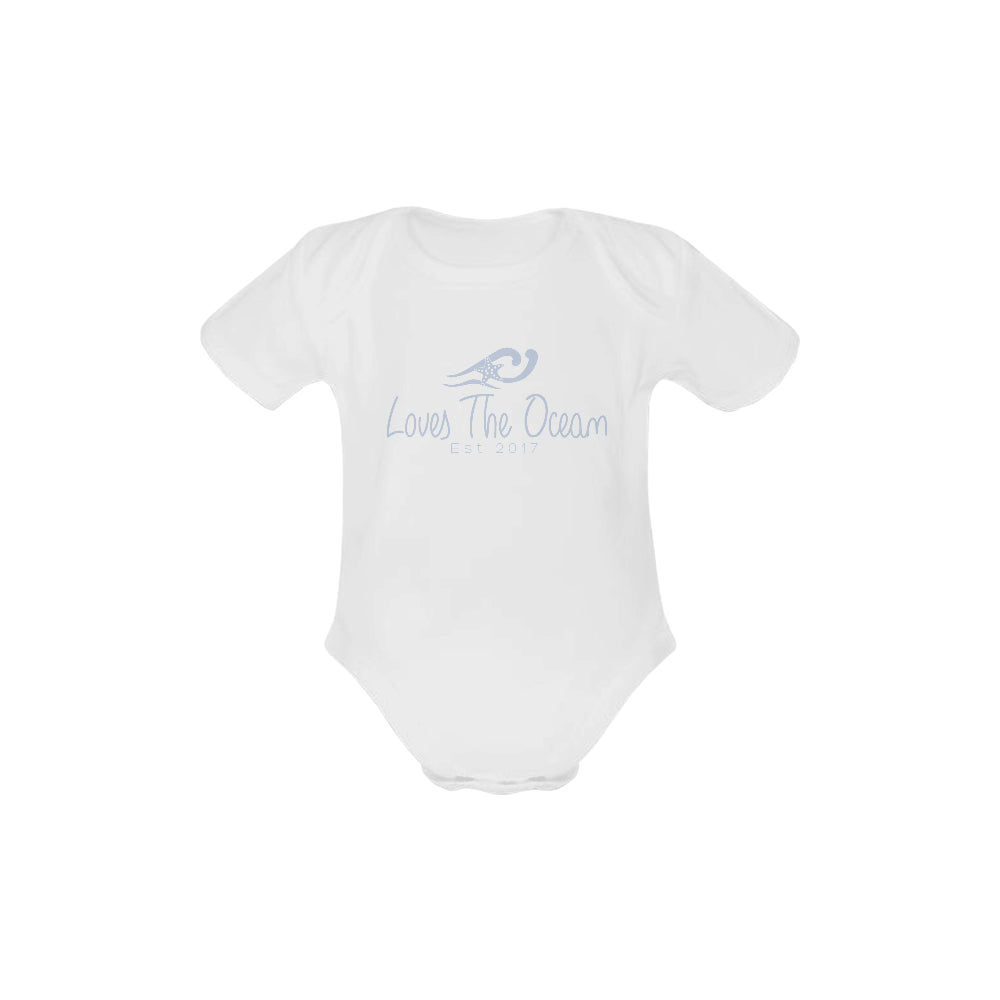 Loves The Ocean White LB Onsie