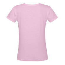 Load image into Gallery viewer, Loves The Ocean Rose White V-Neck T-Shirt