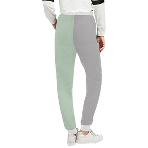 Loves The Ocean Grey Mint Unisex Casual Sweatpants