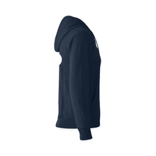 Load image into Gallery viewer, LTO Men Navy White Hooded Sweatshirt