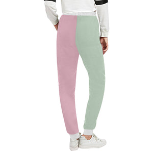 Loves The Ocean Mint Rose Unisex Casual Sweatpants