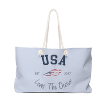 Load image into Gallery viewer, Loves The Ocean USA Limited Edition Weekender Bag