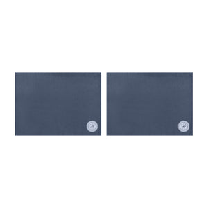 Loves The Ocean Navy Placemats 14" x 19" (Set of 2)