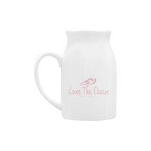 Load image into Gallery viewer, Loves The Ocean Logo Rose Milk Cup (Large) (15.2 Oz)