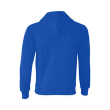 Load image into Gallery viewer, LTO Men Blue White Hooded Sweatshirt