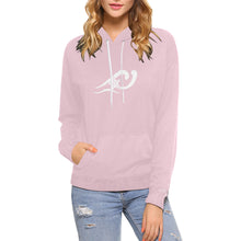 Load image into Gallery viewer, Loves The Ocean Rose White All Over Print Hoodie