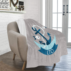 Loves The Ocean Boys Ultra-Soft Micro Fleece Blanket 50" x 60"