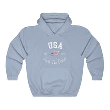 Load image into Gallery viewer, Loves The Ocean USA Limited Edition Unisex Hooded Sweatshirt