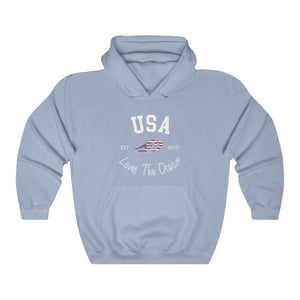 Loves The Ocean USA Limited Edition Unisex Hooded Sweatshirt