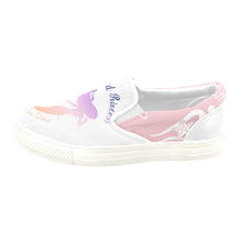 Load image into Gallery viewer, Loves The Ocean Mermaid Slip on Canvas Kids Shoes