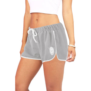 Loves The Ocean Grey All Over Print Casual Shorts