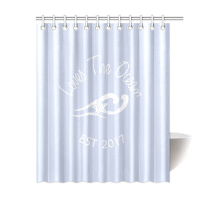 Loves The Ocean LB Shower Curtain 60"x72"