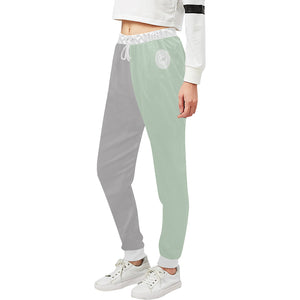 Loves The Ocean Grey Mint Unisex Casual Sweatpants