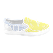 Load image into Gallery viewer, Loves The Ocean Yellow LB Slip- On Canvas Shoes