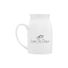 Load image into Gallery viewer, Loves The Ocean Darkgrey Milk Cup Large 15.2 Oz