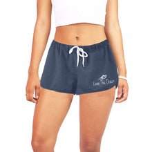 Load image into Gallery viewer, Loves The Ocean Navy All Over Print Casual Shorts