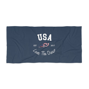 Loves The Ocean USA Limited Edition Beach Towel