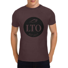 Load image into Gallery viewer, LTO Men Brown Black T-Shirt