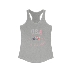 Loves The Ocean USA Limited Edition Women's Racerback Tank