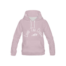 Load image into Gallery viewer, Loves The Ocean Rose White Youth All Over Print Hoodie