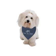 Load image into Gallery viewer, Loves The Ocean Lightblue Dog Bandana