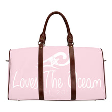 Load image into Gallery viewer, Loves The Ocean Rose Travel Bag