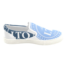 Load image into Gallery viewer, Loves The Ocean LB Slip on Canvas Kids Shoes