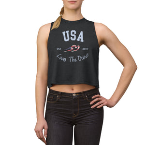 Loves The Ocean USA Limited Edition Women's Crop top